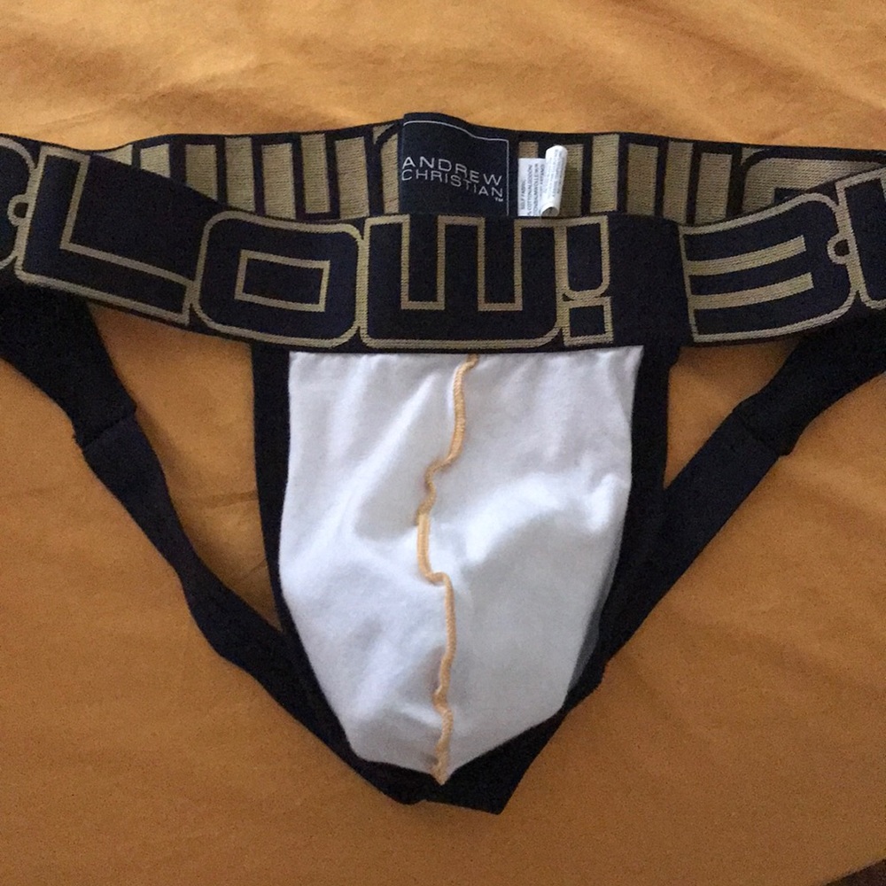 Andrew Christian Blow White Jockstrap